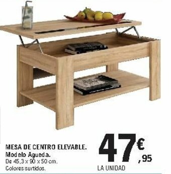 E.Leclerc Mesa De Centro Elevable oferta