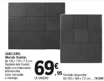 E.Leclerc Cabecero Modelo Sophie oferta