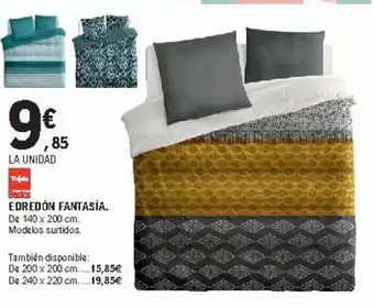 E.Leclerc Edredón Fantasia 140x200cm oferta