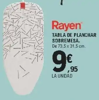 E.Leclerc Rayen Table De Planchar Sobremesa oferta