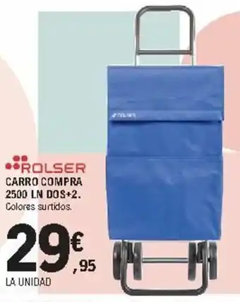 E.Leclerc Carro Compra 2500 LN Dos+2 oferta
