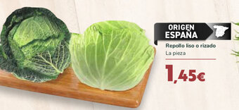 Carrefour Repollo liso o rizado oferta