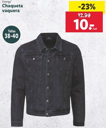 Lidl Livergy Chaqueta vaquera oferta