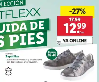 Lidl Footflexx Zapatillas oferta