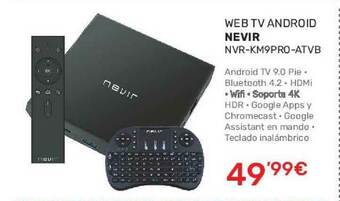 Web Tv Android Nevir Nvr-km9pro-atvb