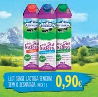 Suma Supermercados Llet Sense Lactosa Sencera Semi O Desnatada oferta