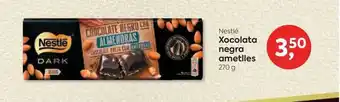 Suma Supermercados Nestlé Xocolata Negra Ametlles 270g oferta