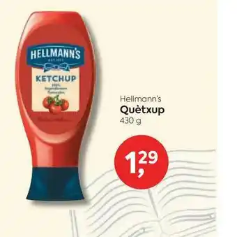 Suma Supermercados Hellmann's Quètxup 430g oferta