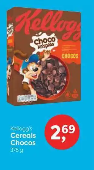 Suma Supermercados Kellogg's Cereals Chocos 375g oferta