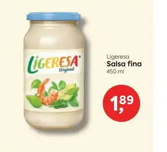 Suma Supermercados Ligeresa Salsa Fina 450ml oferta
