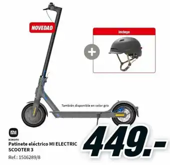 MediaMarkt Patinete eléctrico Mi Electric Scooter 3 oferta