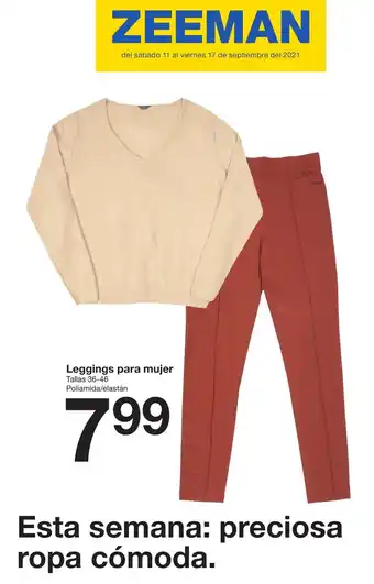 Zeeman Esta semana: Preciosa ropa cómoda oferta