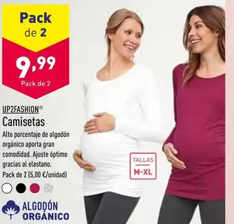 ALDI UP2Fashion Camisetas oferta