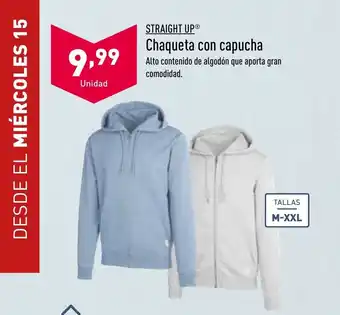 ALDI Straight Up Chaqueta con capucha oferta