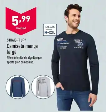 ALDI Straight Up Camiseta manga larga oferta