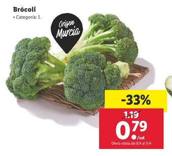 Lidl Brócoli oferta