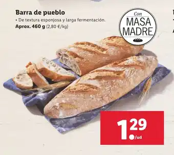 Lidl Barra de pueblo, Aprox. 460 g oferta