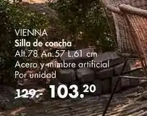 Casa Sillas de concha vienna oferta