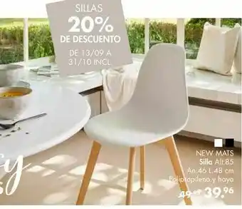 Casa Sillas new mats oferta