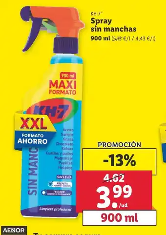 Lidl Spray sin manchas 900ml oferta