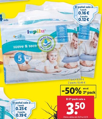 Lidl Lupilu suave & Seco oferta