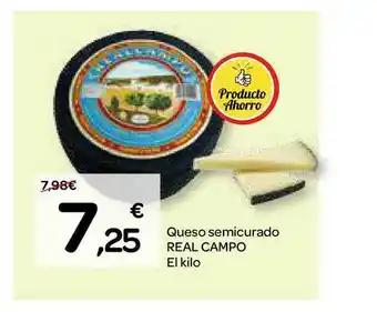 Dialprix Queso Semicurado Real Campo oferta