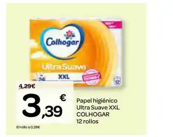 Dialprix Colhogar Papel Higiénico Ultra Suave Xxl oferta