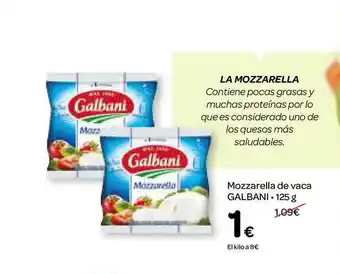 Dialprix Mozzarella De Vaca Galbani 125g oferta