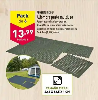 ALDI Adventuridge® Alfombra Puzle Multiuso oferta