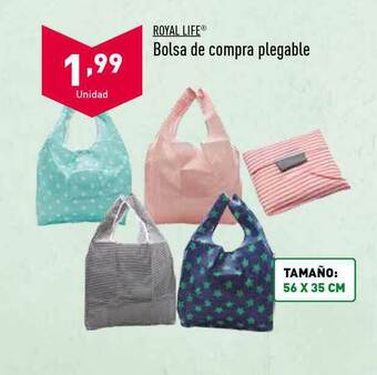 ALDI Royal Life® Bolsa De Compra Plegable oferta