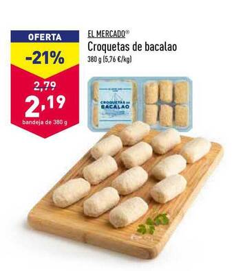 ALDI El Mercado® Croquetas De Bacalao oferta