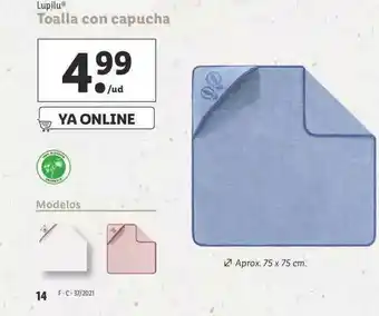 Lidl Lupilu Toalla Con Capucha oferta