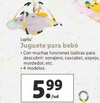 Lidl Lupilu Juguete Para Bebé oferta