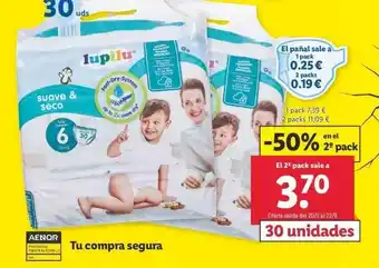 Lidl Lupilu Suave & Seco oferta