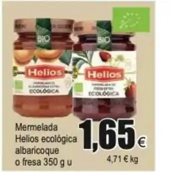 FROIZ Mermelada Helios Ecológica Albaricoque O Fresa 350g oferta