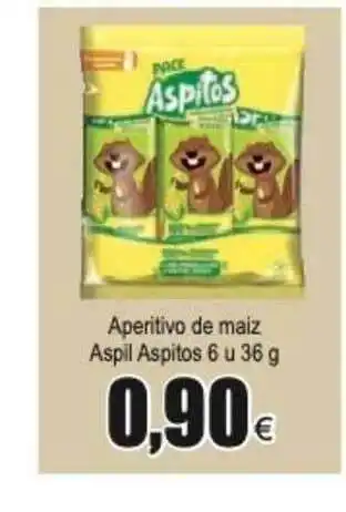 FROIZ Aperitivo De Maiz Aspil Aspitos 36g oferta