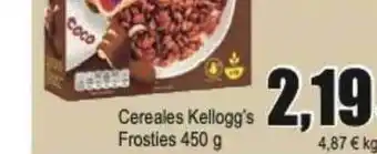 FROIZ Cereales Kellogg's Frosties 450g oferta
