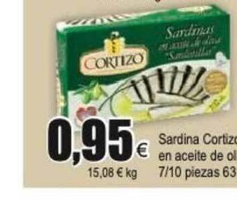 FROIZ Sardina Cortizo En Aceite De Oliva oferta