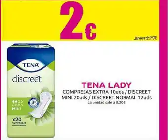 Muchas Perfumerías Tena Lady oferta
