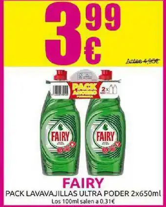 Muchas Perfumerías Fairy Pack Lavavajillas Ultra Poder oferta