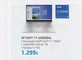 Hp Envy 17-ch0000ns