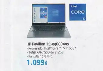 Fnac Hp Pavilion 15-eg0004ns oferta