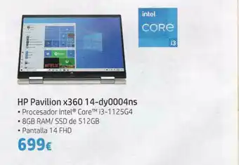 Fnac Hp Pavilion X360 14-dy0004ns oferta