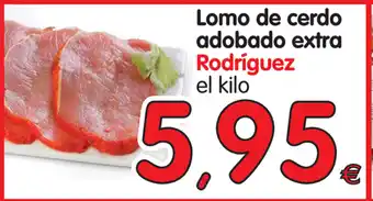 Alimerka Lomo de cerdo adobado extra Rodríguez el kilo oferta