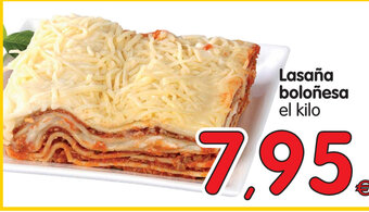 Alimerka Lasaña boloñesa el kilo oferta