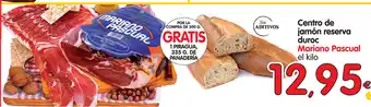 Alimerka Centro de jamón reserva duroc Mariano Pascual el kilo oferta