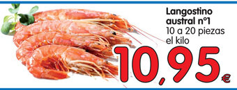 Alimerka Langostino austral n°1 10 a 20 piezas oferta