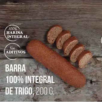 Alimerka Barra 100% Integral De Trigo, 200g oferta