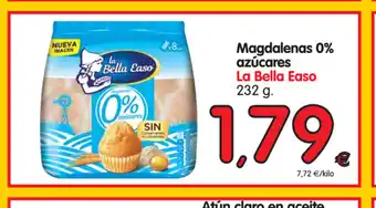 Alimerka La Bella Easo Magdalenas 0% azúcares 232g oferta