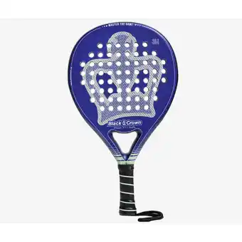 Decathlon Pala de padel adulto black crown piton 11 soft azul oferta